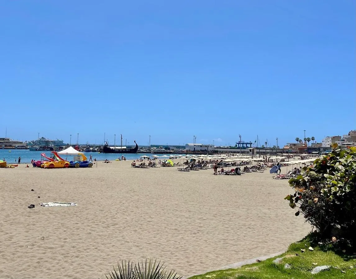 Beachfront Apartment With Ocean Views Los Cristianos  Spain